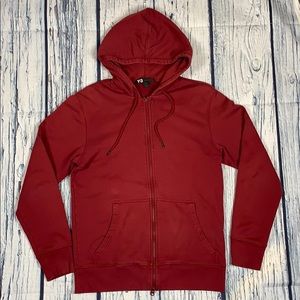 ADIDAS Y-3 Yohji Yamamoto Hooded Sweatshirt, Large